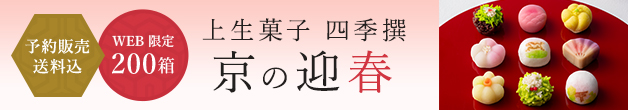 上生菓子 四季撰 京の迎春